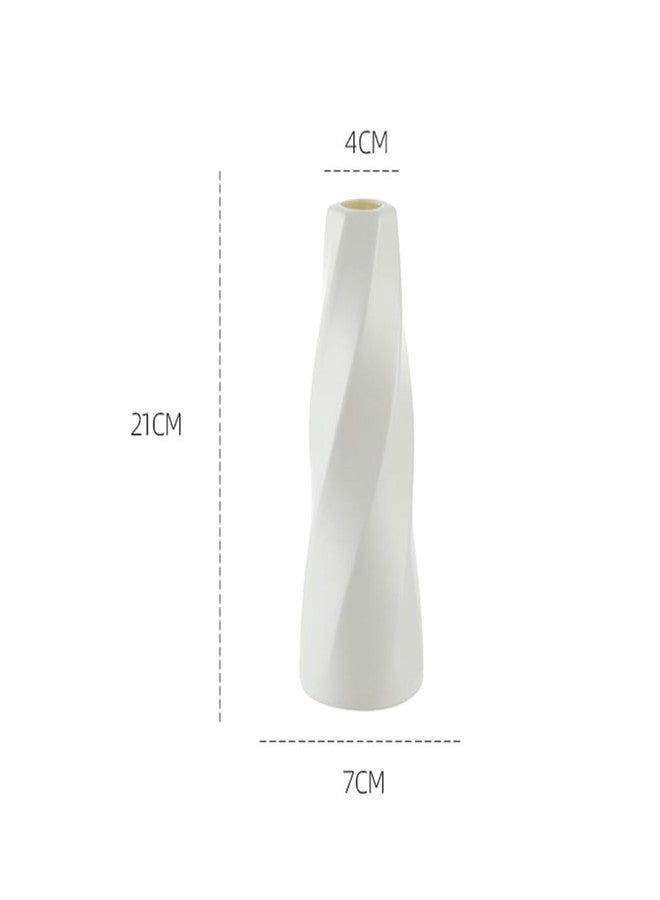 BESTYASH 3Pcs Plastic Flower Vases for Home Decor Small Bud Vases for Living Room Table Balcony Modern Decorative Ornaments - Image 3
